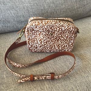 Madewell crossbody zipper purse